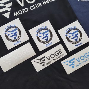 Αυτοκόλλητα Voge Moto Club Hellas