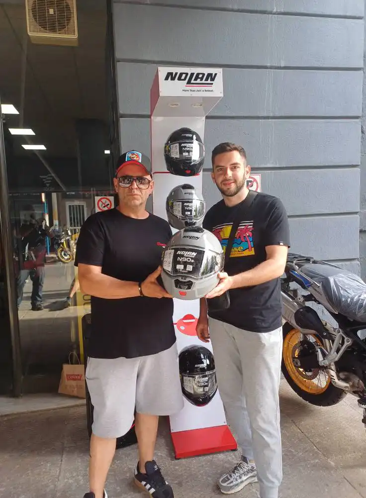 Νικητής του giveaway στο Πρώτo test ride του Νέου VOGE DSX 625