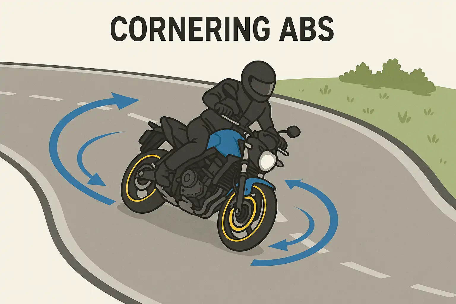 Cornering ABS στις Μοτοσυκλέτες Τι Είναι, Πώς Λειτουργεί και Ποια τα Οφέλη του – Αναλυτικός Οδηγός