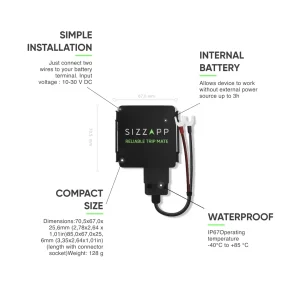 SIZZAPP GPS Tracker 4