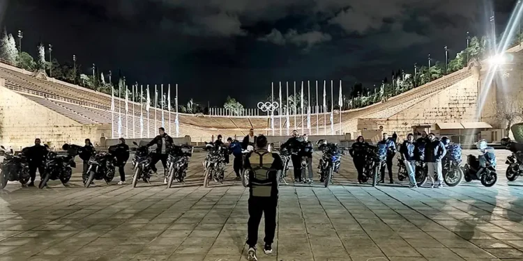 Voge new year ride out 2026