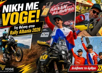 VOGE DS800X Rally: Νίκη στο Rally Albania 2026 με τον Libor Podmol