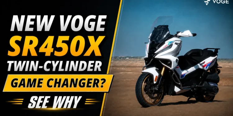 NEW VOGE SR450X WHITE