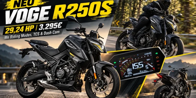 VOGE R250S: Στην Ελλάδα με 29,24 HP και τιμή 3.295€